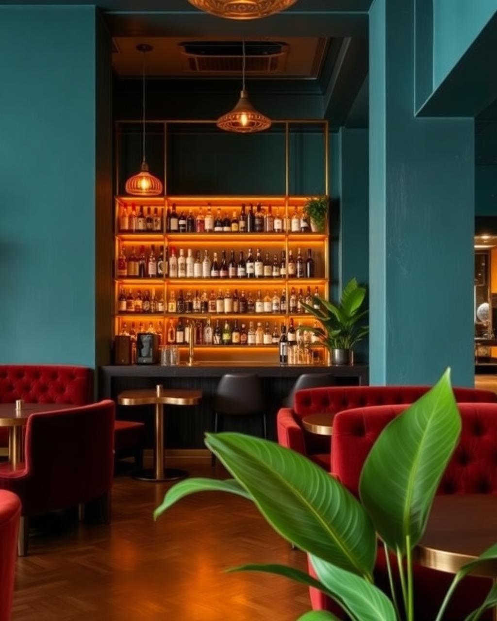 Interior of SANJE bar